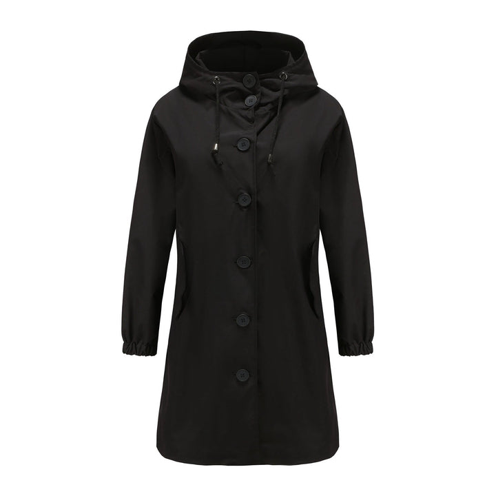 Olivia | Women's Hooded A-Line Coat