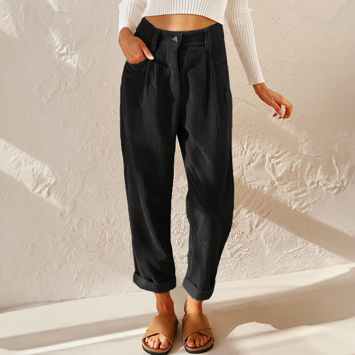 Riley | Women's Wide Leg Corduroy Pants
